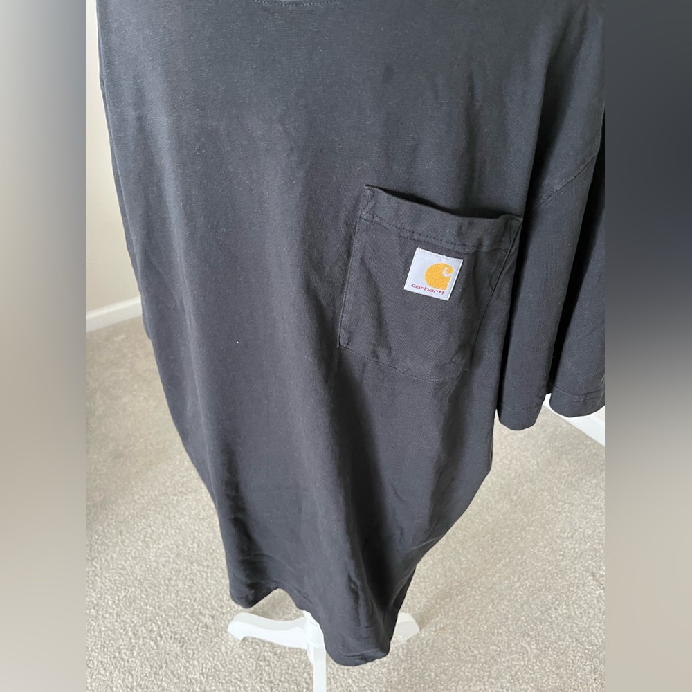 NWOT Carhartt Loose Fit Black TShirt Size Large - Picture 4 of 8